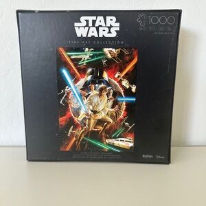 Unopened Disney Buffalo David Bitton Fine Art Collection Star Wars 1000 Puzzle